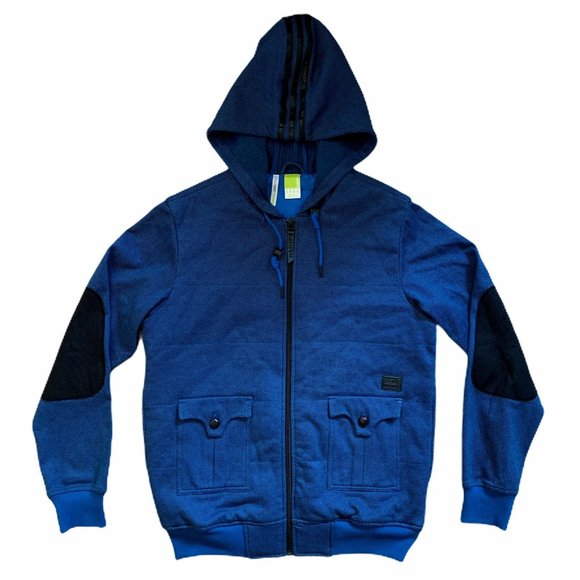 Adidas David Beckham Quilted Full Zip Hooded